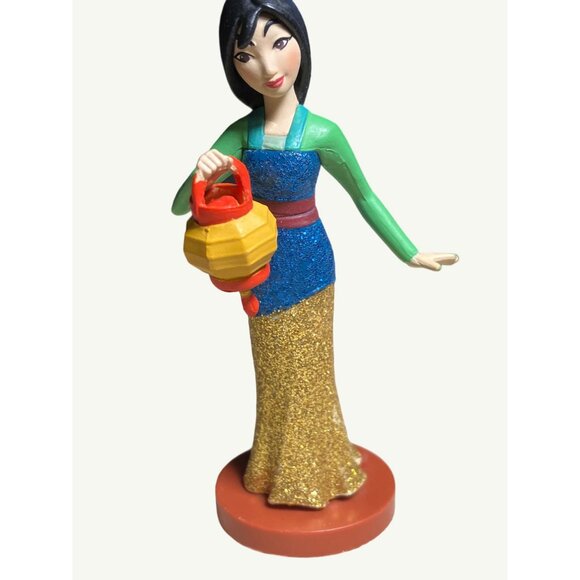 Disney Princess Mini Figures Set - Rapunzel Jasmine Snow White Mulan & Ariel - Picture 6 of 9